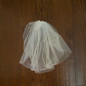 White Lingerie Veil